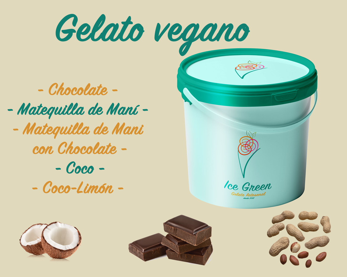 Gelato vegano 9 litros